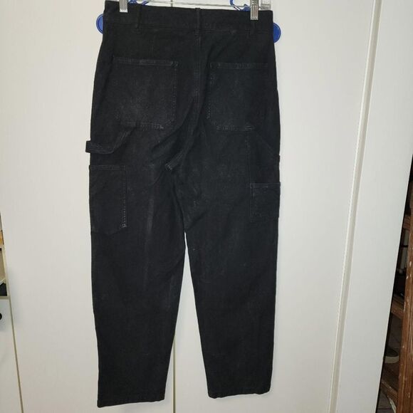 Aritzia Wilfred Free Utility Pants Womens sz 6 Black Modern goth  grunge boho - Picture 5 of 9